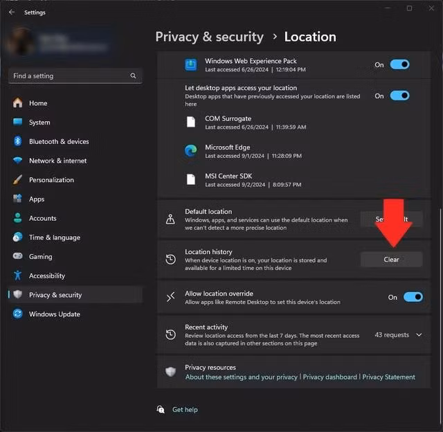 Xóa lịch sử vị trí sẽ mang đến lợi ích bảo vệ quyền riêng tư
