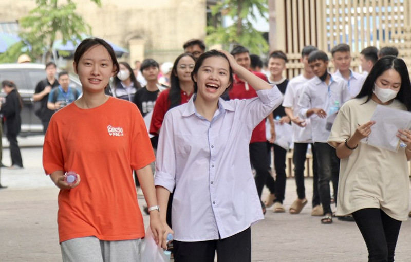 Thi tốt nghiệp THPT năm 2025 chỉ còn 3 buổi thi. Ảnh nguồn thi: tuyensinh247.com