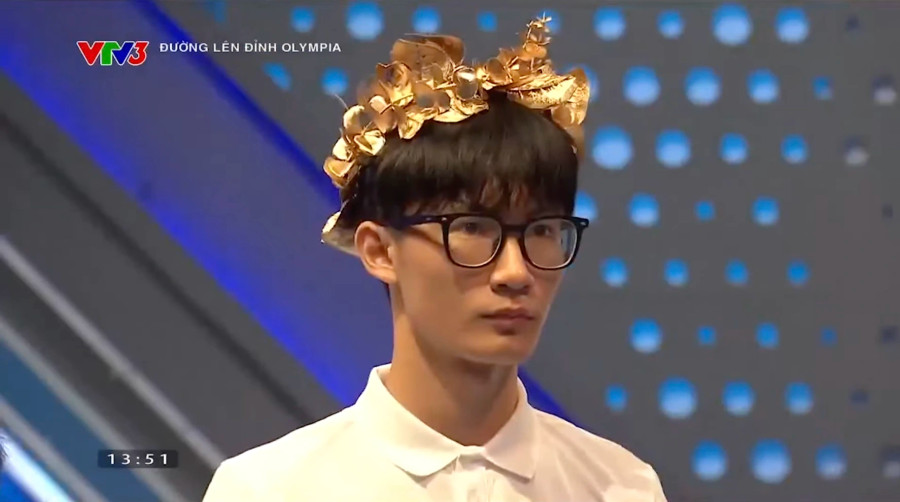 Chu Ngọc Quang Vinh là nhà vô địch tháng 1, quý 1 Đường lên đỉnh Olympia năm thứ 24 Chu Ngọc Quang Vinh là nhà vô địch tháng 1, quý 1 Đường lên đỉnh Olympia năm thứ 24