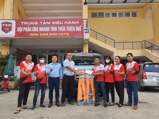 Hội phản ứng nhanh được thành lập từ đợt dịch Covid -19 đến nay vẫn còn hoạt động hỗ trợ bà con địa phương