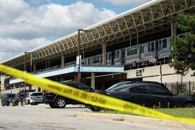 Khu vực ga tàu bị phong tỏa để điều tra