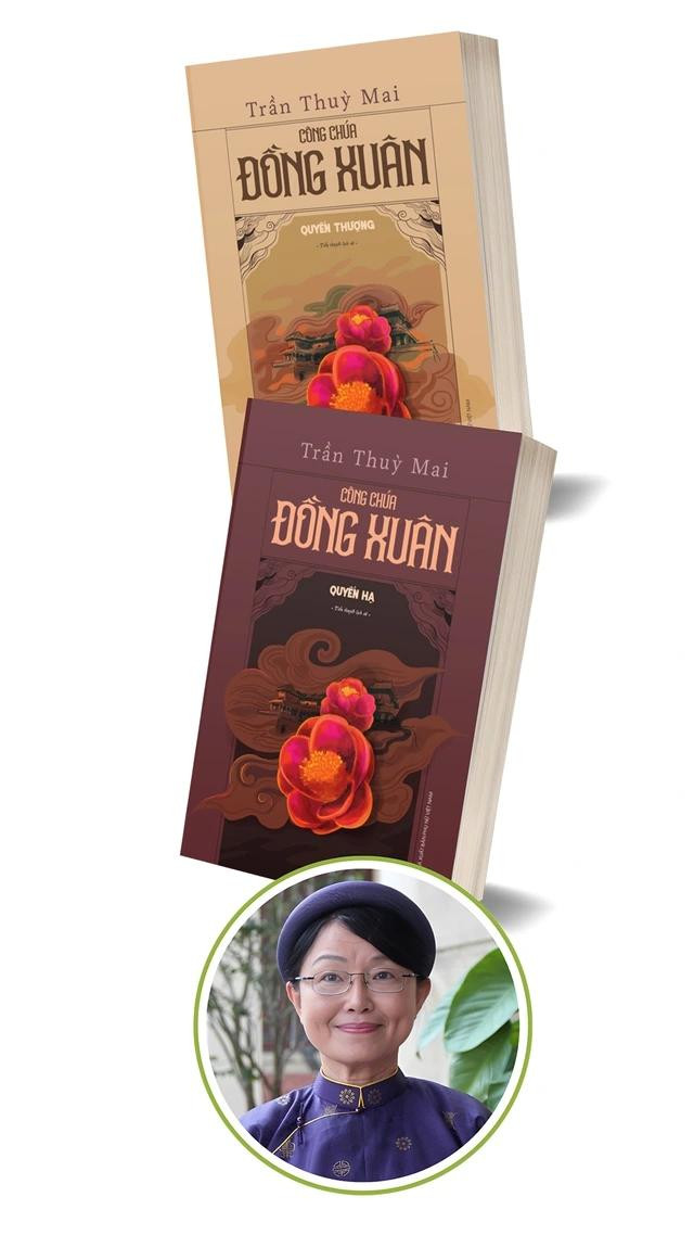Nhà văn Trần Thùy Mai và bộ sách Công chúa Đồng Xuân