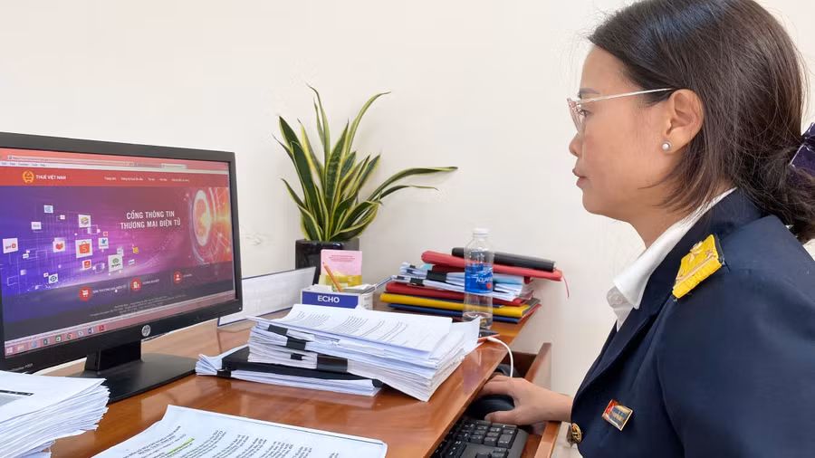 Hệ thống hóa đơn điện tử lưu vết toàn bộ hoạt động mua bán hóa đơn trên thực tế. Ảnh: S.C