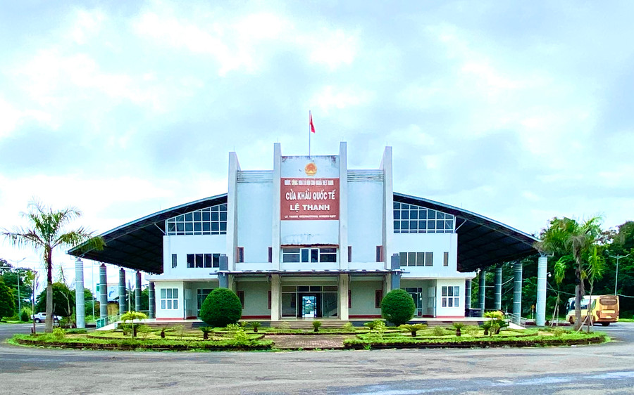 Khu Liên hợp Cửa khẩu Quốc tế Lệ Thanh. Ảnh: Hà Duy