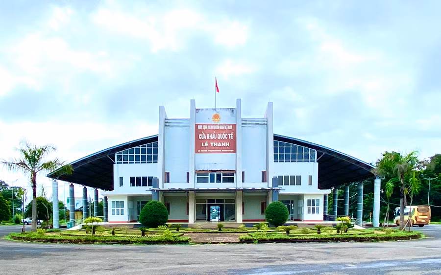 Khu Liên hợp Cửa khẩu Quốc tế Lệ Thanh. Ảnh: Hà Duy