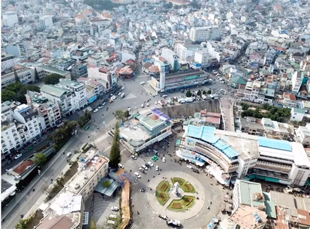 Một góc thành phố Đà Lạt. Ảnh: Đặng Tuấn/TTXVN