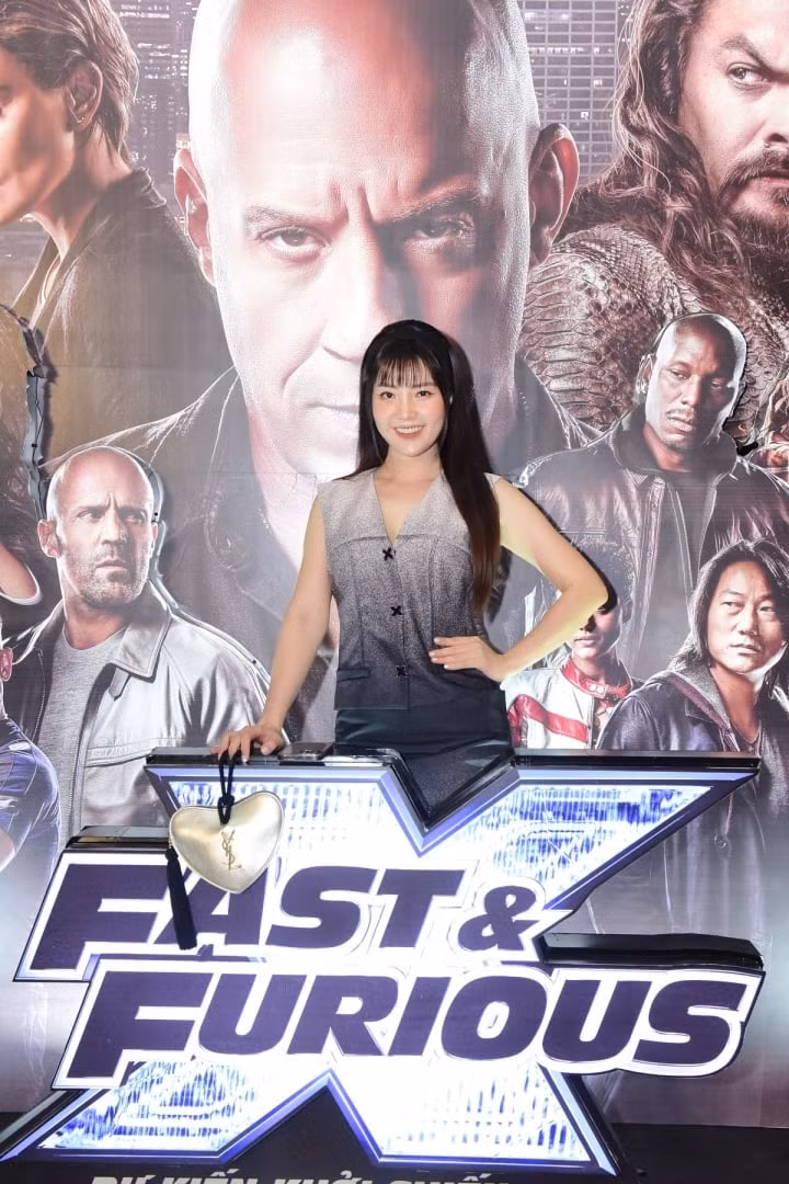 Á hậu Thụy Vân, Thanh Tú trẻ trung, cuốn hút khi đi xem Fast X ảnh 2