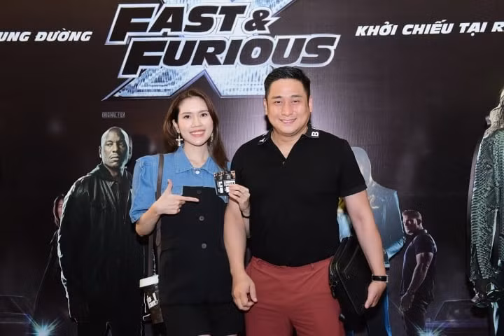 Á hậu Thụy Vân, Thanh Tú trẻ trung, cuốn hút khi đi xem Fast X ảnh 7