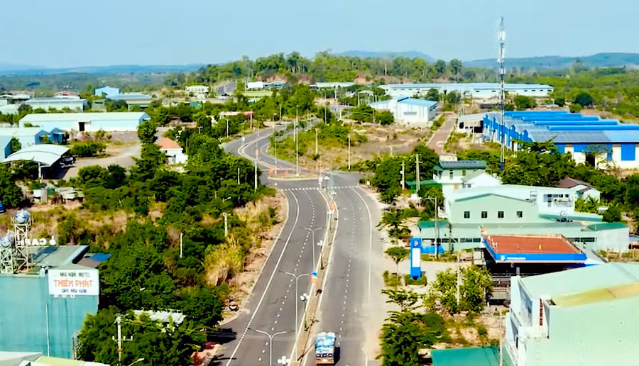 Một góc Khu Kinh tế Cửa khẩu Quốc tế Lệ Thanh. Ảnh: Hà Duy