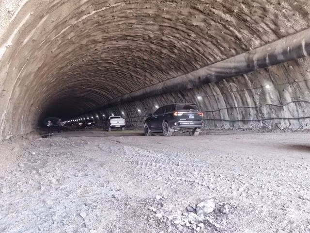 Hầm Sơn Triệu được thi công hoàn thành vượt tiến độ 1 tháng so với yêu cầu