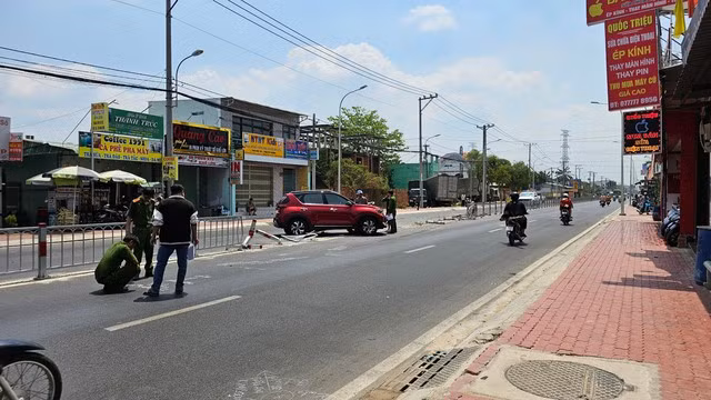 Hiện trường vụ tai nạn