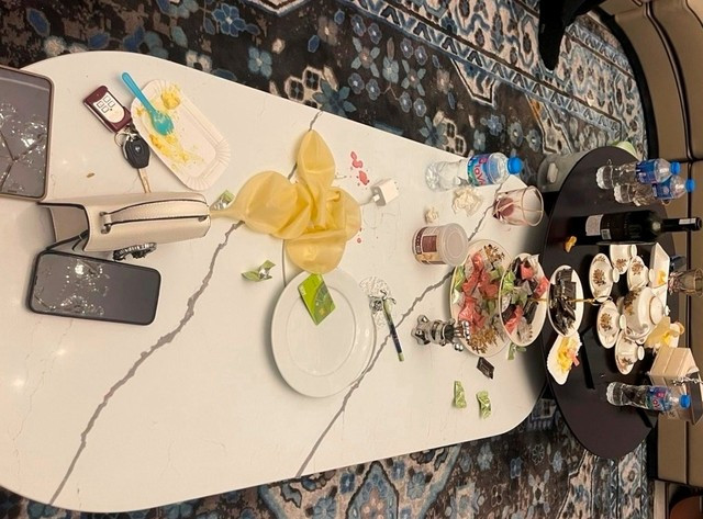 Tang vật thu giữ tại nhà Huyền trong khu đô thị V.I