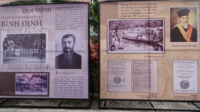 Các tư liệu về sự hình thành chữ Quốc ngữ được giới thiệu tại triển lãm Các tư liệu về sự hình thành chữ Quốc ngữ được giới thiệu tại triển lãm