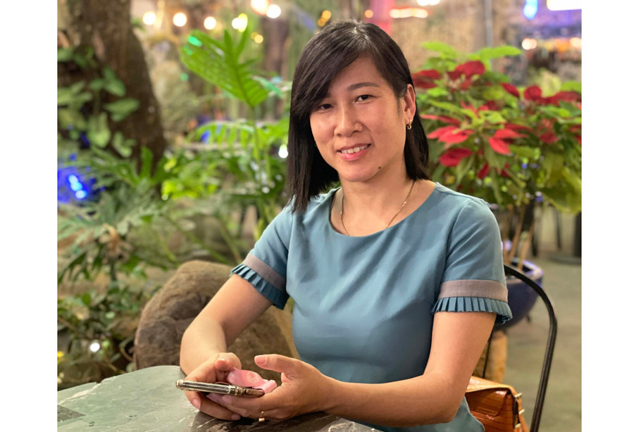 Tác giả Nguyễn Thị Thanh Thúy. Ảnh: L.N Tác giả Nguyễn Thị Thanh Thúy. Ảnh: L.N
