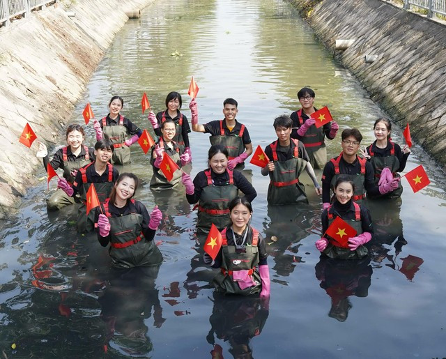 Con kênh được khơi thông dòng chảy. (Ảnh do nhân vật cung cấp)