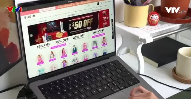 Nền tảng thương mại điện tử Shein (nguồn: vtv) Nền tảng thương mại điện tử Shein (nguồn: vtv)