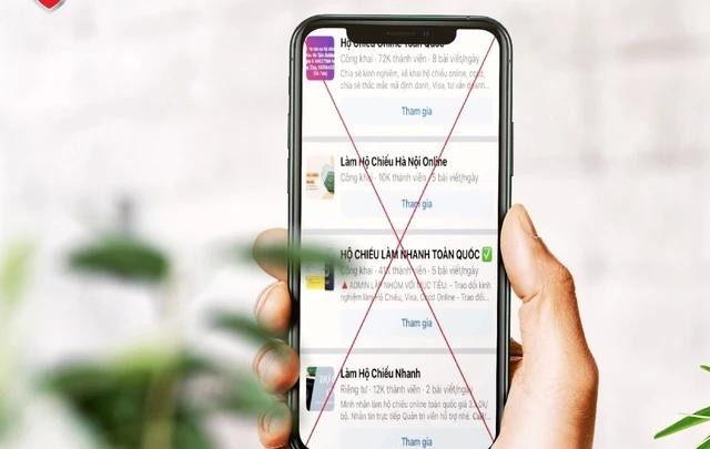 Cục An toàn thông tin cảnh báo nguy cơ bị chiếm đoạt thông tin khi sử dụng dịch vụ làm hộ chiếu nhanh trên mạng xã hội Cục An toàn thông tin cảnh báo nguy cơ bị chiếm đoạt thông tin khi sử dụng dịch vụ làm hộ chiếu nhanh trên mạng xã hội