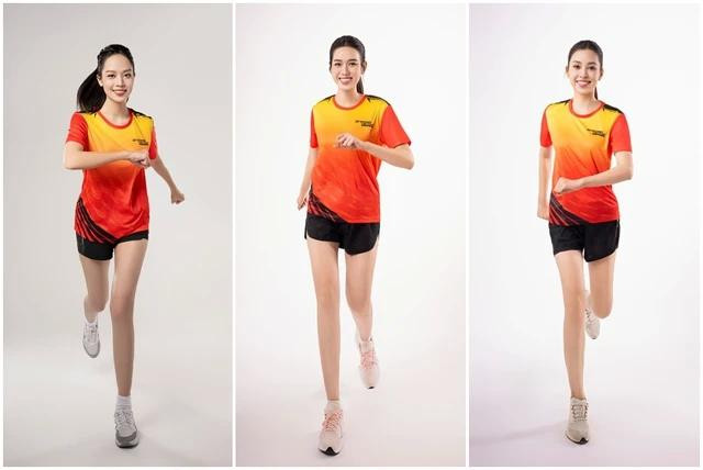 Hoa hậu Thanh Thủy, Đỗ Thị Hà và Tiểu Vy cũng bắt đầu tập luyện để tham gia giải chạy marathon