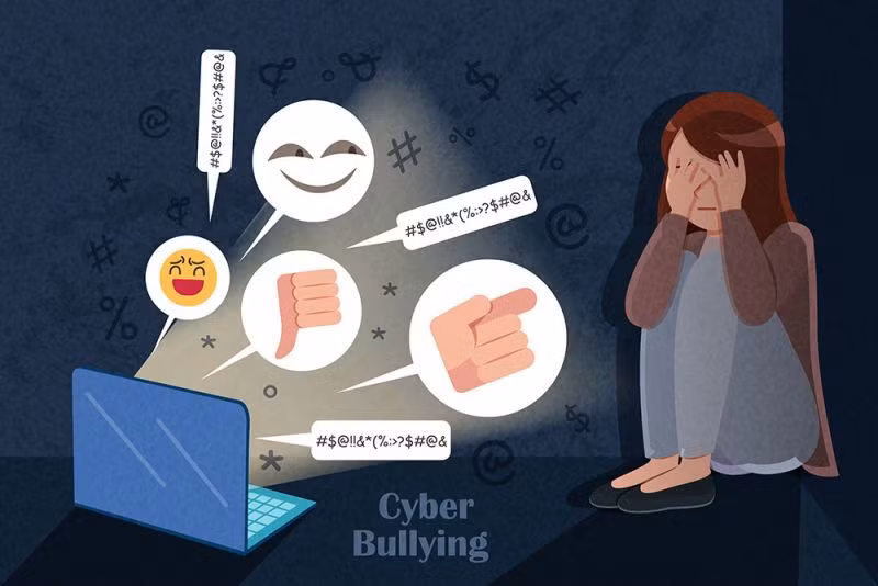 Giảm tác động tiêu cực từ môi trường mạng đối với trẻ em là trách nhiệm của gia đình và xã hội. Ảnh Internet