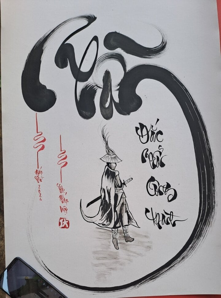 Cậu bé lớp 4 ở Đắk Lắk 'gây mê' trên TikTok nhờ tài vẽ tranh đẹp mê ly - 10