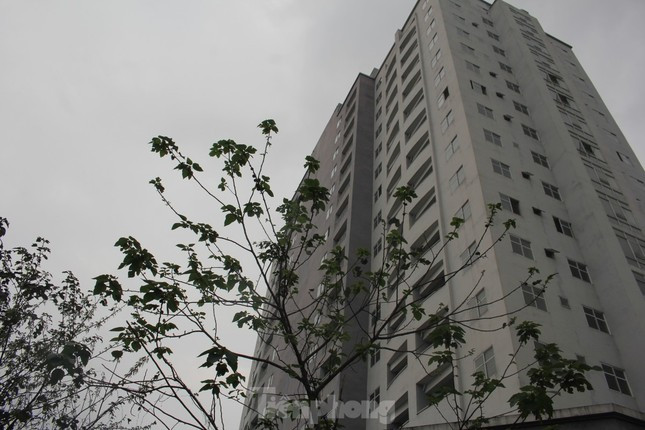 Toà tái định cư bỏ hoang tại Đền Lừ III (Hoàng Mai, Hà Nội). Toà tái định cư bỏ hoang tại Đền Lừ III (Hoàng Mai, Hà Nội).