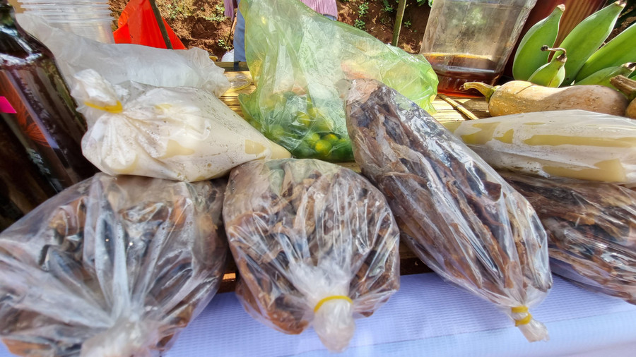 Măng khô là đặc sản truyền thống của người dân làng Pờ Yầu.