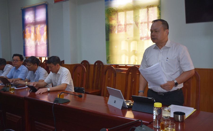 Phó Chủ tịch UBND tỉnh Gia Lai Dương Mah Tiệp tham gia ý kiến tại buổi giám sát. Ảnh: Hà Phương Phó Chủ tịch UBND tỉnh Gia Lai Dương Mah Tiệp tham gia ý kiến tại buổi giám sát. Ảnh: Hà Phương