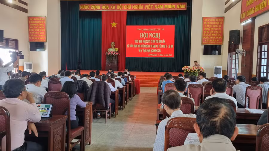 Quang cảnh hội nghị. Ảnh: H.P