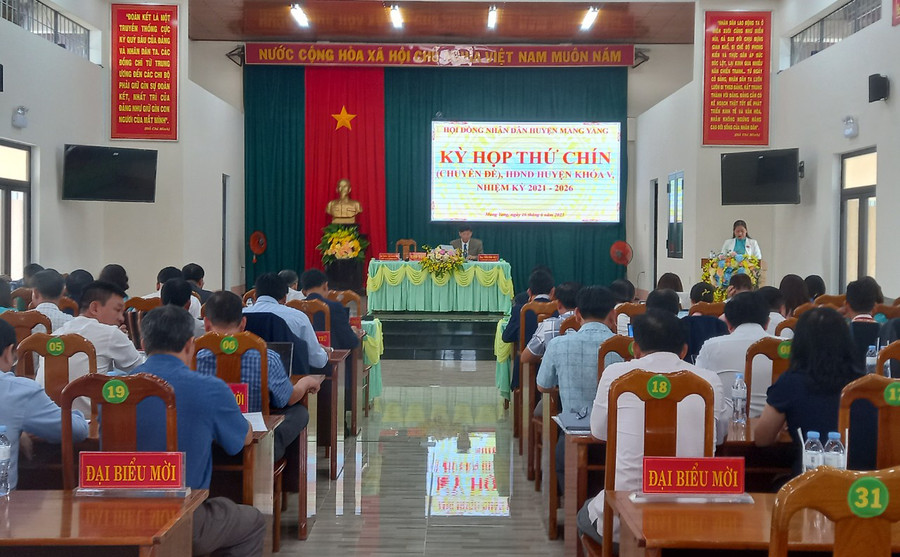 Quang cảnh kỳ họp. Ảnh: Kim Ngọc