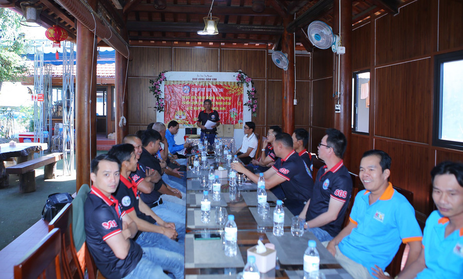 Quang cảnh lễ tổng kết Câu lạc bộ SOS Gia Lai. Ảnh: K.P