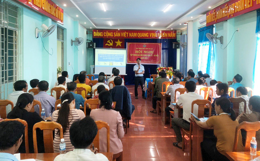 Quang cảnh lớp tập huấn. Ảnh: Nguyễn Tuấn Quang cảnh lớp tập huấn. Ảnh: Nguyễn Tuấn
