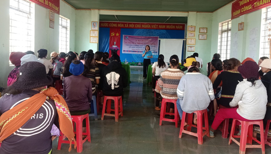 Quang cảnh buổi truyền thông. Ảnh: Văn Toàn Quang cảnh buổi truyền thông. Ảnh: Văn Toàn