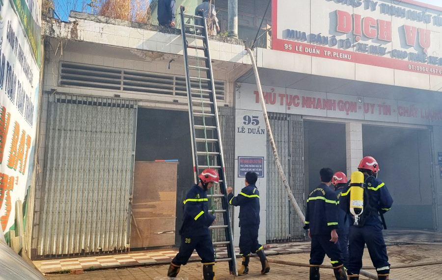 Khẩn trương triển khai các biện pháp ứng cứu.