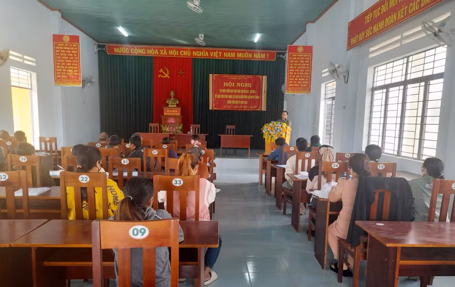 Đông đảo học viên tham gia tại lớp tập huấn. Ảnh: H.P