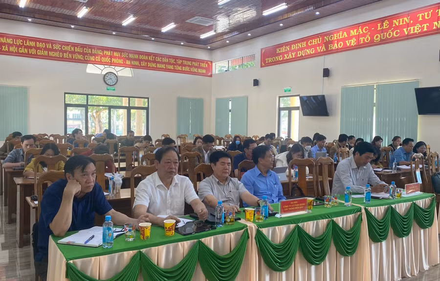 Các đại biểu tham gia tại hội nghị. Ảnh: K.P