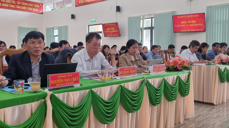 Các đại biểu tham dự hội nghị. Ảnh: H.P Các đại biểu tham dự hội nghị. Ảnh: H.P