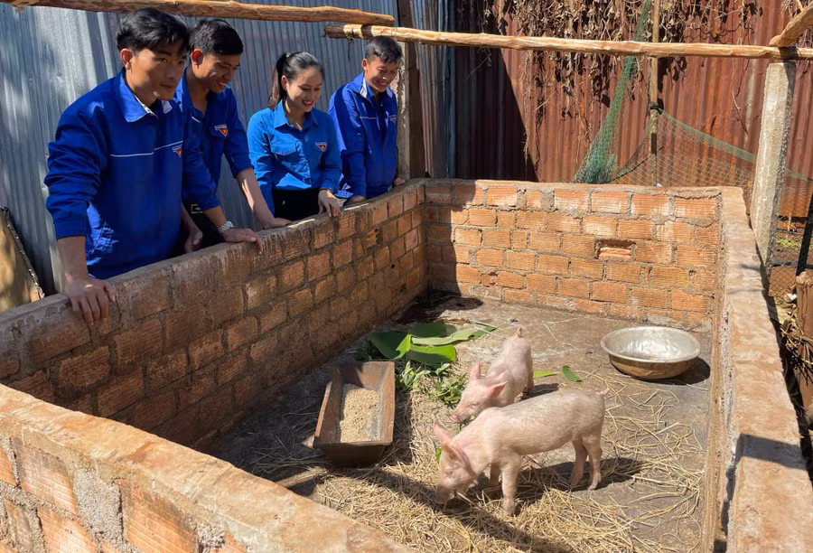 “Thanh niên xung kích tình nguyện vì cuộc sống cộng đồng” là tháng cao điểm của các hoạt động xung kích, tình nguyện vì an sinh xã hội.