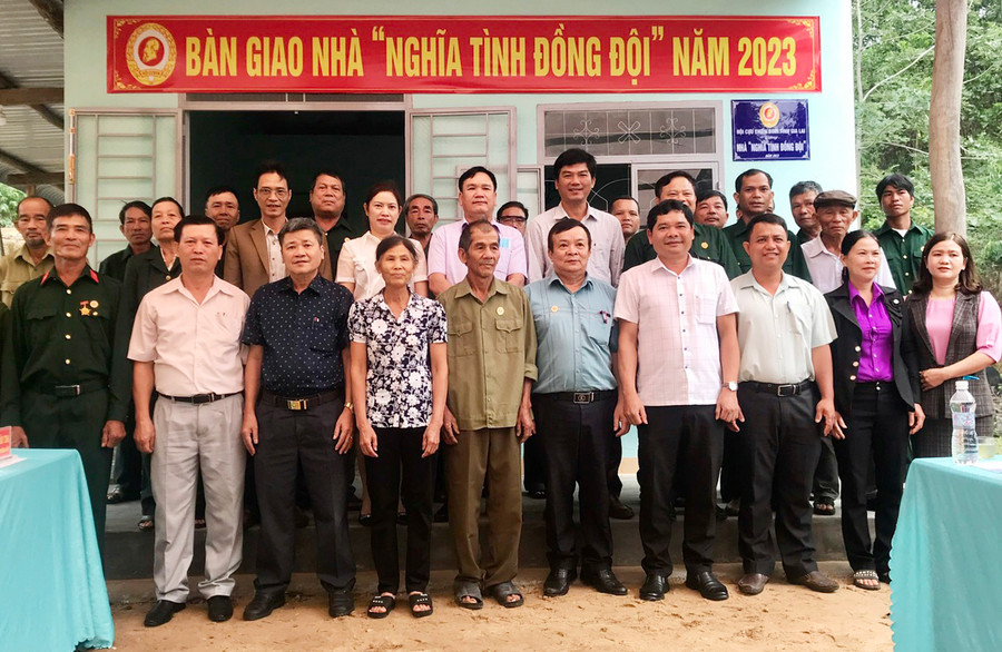 Quang cảnh lễ bàn giao. Ảnh: Minh Hiển Quang cảnh lễ bàn giao. Ảnh: Minh Hiển