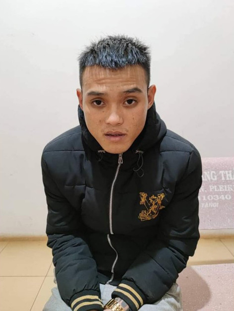 Đối tượng Nguyễn Văn Huy. Ảnh: Công an huyện Chư Păh Đối tượng Nguyễn Văn Huy. Ảnh: Công an huyện Chư Păh