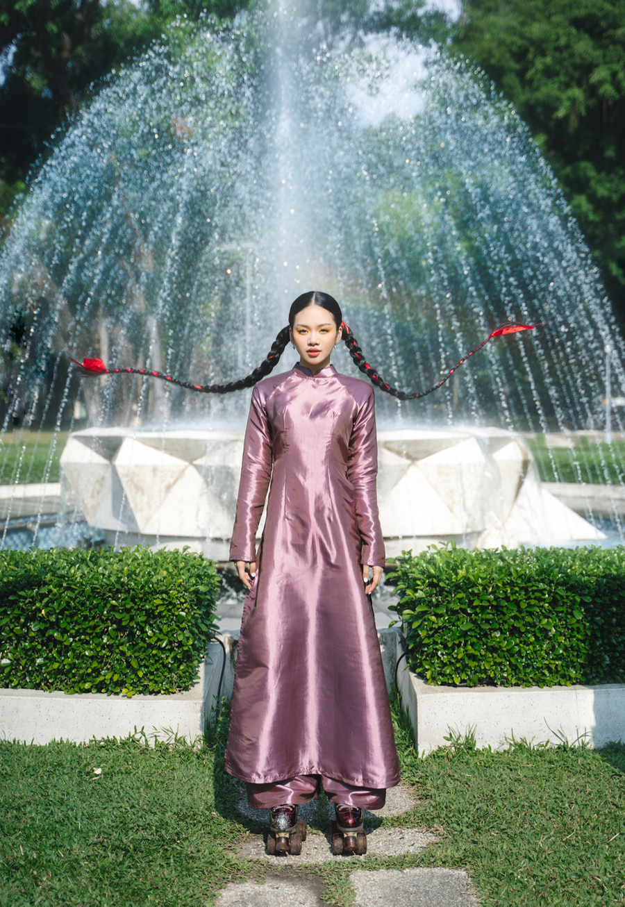 Giana trong bộ ảnh tết lạ mắt