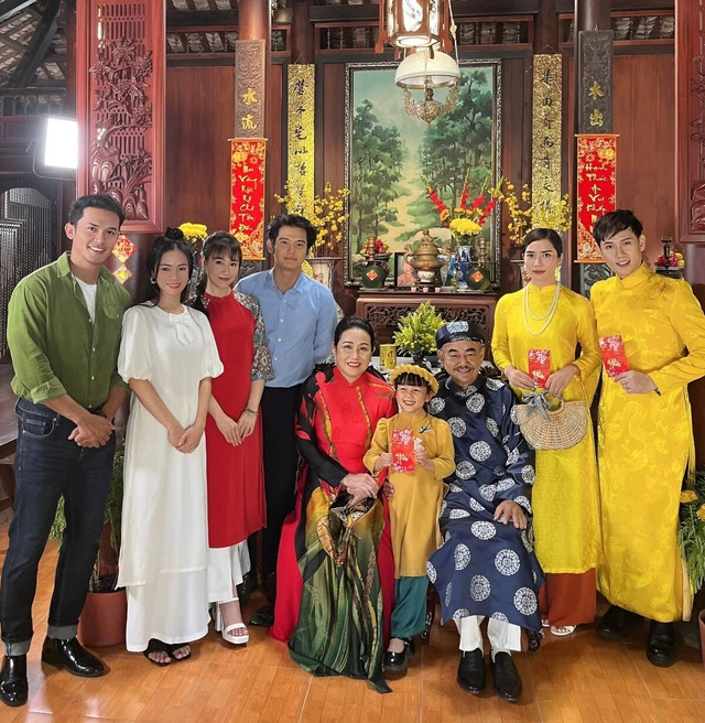 Phim “Tết sum vầy”. Ảnh do đoàn phim cung cấp