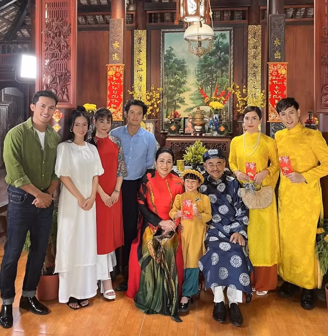 Phim “Tết sum vầy”. Ảnh do đoàn phim cung cấp