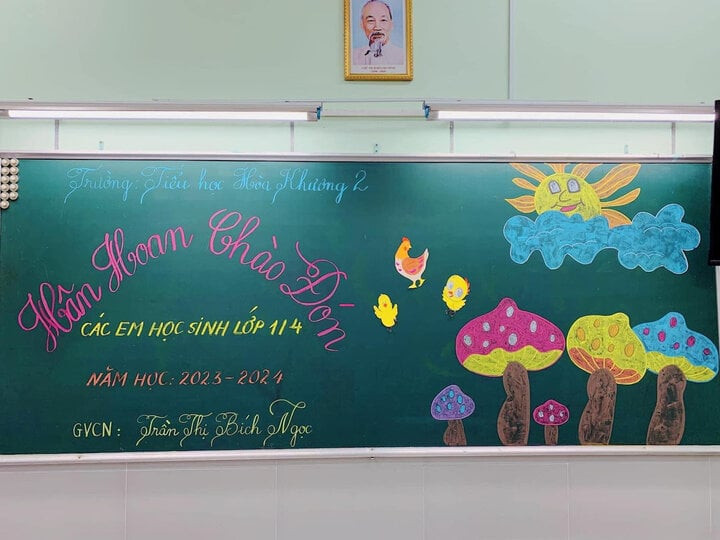 Một số hình vẽ khác của cô giáo Ngọc