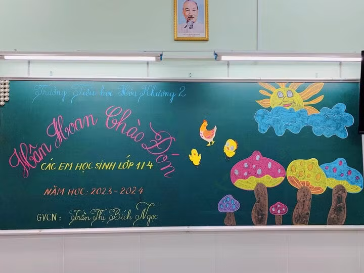 Một số hình vẽ khác của cô giáo Ngọc