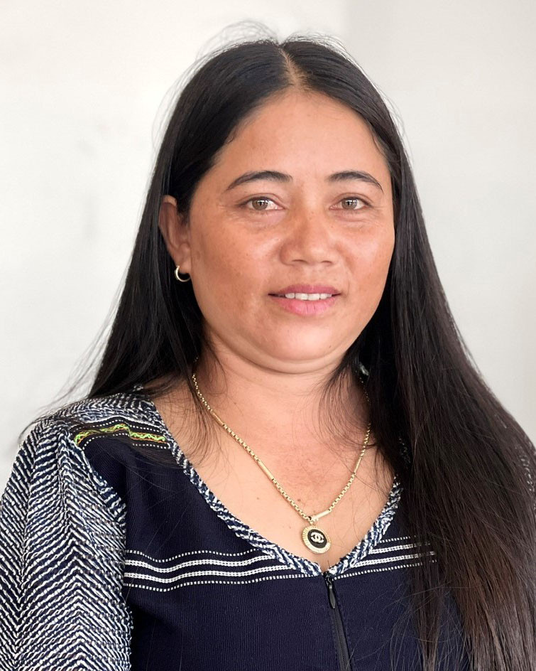 Bà Đinh Thị Siết (làng Đê Chơ Gang, xã Phú An, huyện Đak Pơ). Ảnh: Phương Dung