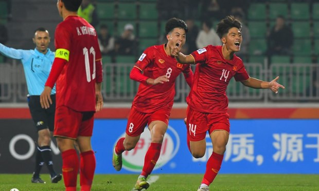 U20 Việt Nam thắng trận thứ 2 tại giải U20 châu Á 2023. Nguồn: VFF U20 Việt Nam thắng trận thứ 2 tại giải U20 châu Á 2023. Nguồn: VFF