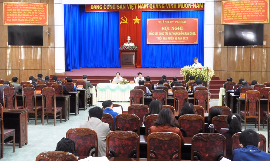 Quang cảnh hội nghị. Ảnh: Thanh Nhật