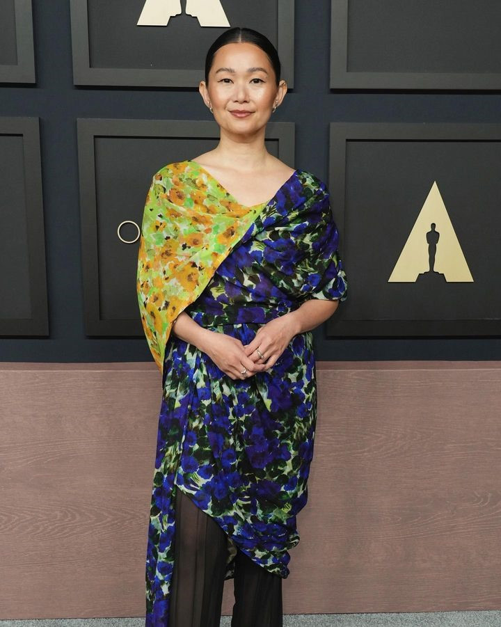 Hồng Châu tại một sự kiện điện ảnh. Ảnh: Instagram Hồng Châu