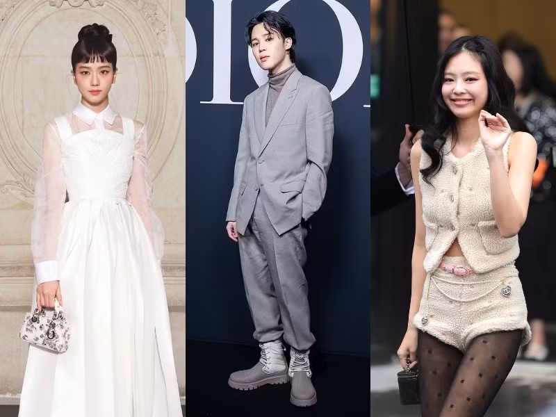 Jisoo, Jimin và Jennie tại các tuần lễ thời trang lớn. Jisoo, Jimin và Jennie tại các tuần lễ thời trang lớn.