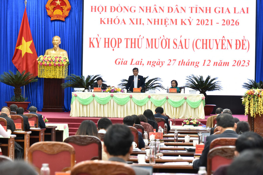 Quang cảnh kỳ họp. Ảnh: Đ.T Quang cảnh kỳ họp. Ảnh: Đ.T